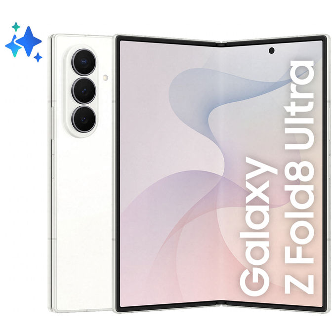 Samsung SM-F976BZWNEUE Galaxy Z Fold8 Ultra Smartphone 1 TB 16 GB RAM Snapdragon 8 Elite Gen 5 200 MP 5000 mAh colore Crema