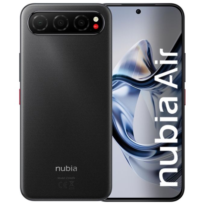 ZTE 6902176157400 Nubia Air Smartphone 8 GB RAM 256 GB 6.78'' 5G colore Stream Black