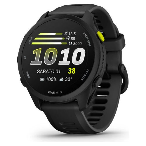 Forerunner 70 Smartwatch GPS AMOLED 20mm Silicone colore Nero