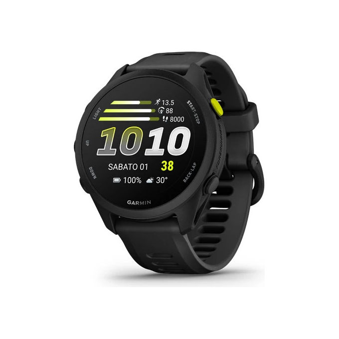 Garmin Forerunner 70 Smartwatch GPS AMOLED 20mm Silicone colore Nero