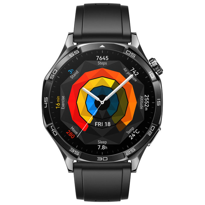 Huawei 6942103132001 WATCH GT5 Smartwatch 3,63 cm (1.43'') AMOLED 466 x 466 Pixel GPS 524 mAh autonomia 14 giorni colore Nero
