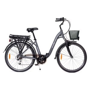 Smartway E-Bike C4 Grey 2022 26"x1.75" Batteria Litio 36V 10Ah Max 25km/h Autonomia 40/45km