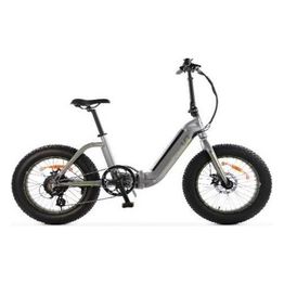 Smartway E-Bike M3 Shining Grey 20"x4" Batteria Litio 36v 10ah Max 25km/h Autonomia 40/50km