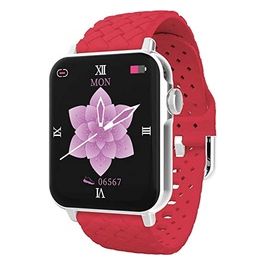 SW035 1.69'' Sport Salute Notifiche Rosso / Silver