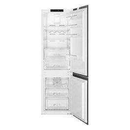 Smeg C8174TN2P Frigorifero Combinato da Incasso Estetica Universale Capacita' 275 Litri Classe energetica A++ Total No Frost 177 cm Bianco