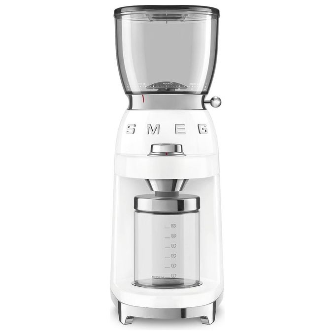 Smeg CGF01WHEU Macina Caffe' Elettrico 150W Bianco