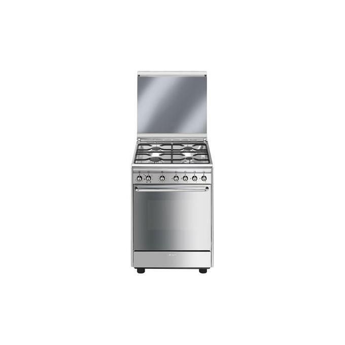 SMEG CX60SV8 Cucina a gas inox serie Concerto 60x60cm Classe A | Yeppon