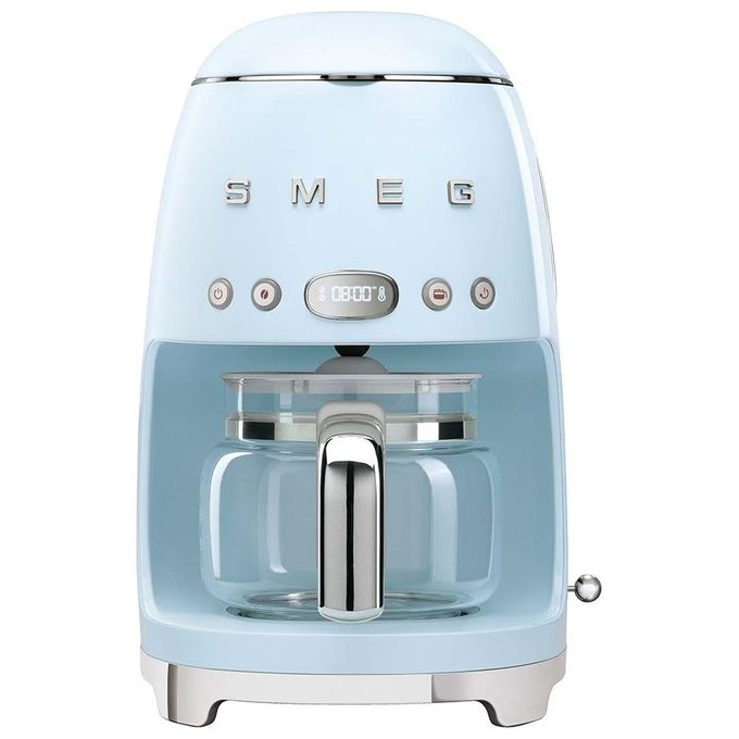 Image of Smeg DCF02PBEU Macchina da Caffe' con Filtro Programmabile 10 Tazze 1050W Azzurro