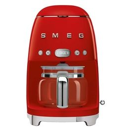 DCF02RDEU Macchina per Caffe' Automatica con Filtro 1.4 Litri Rosso