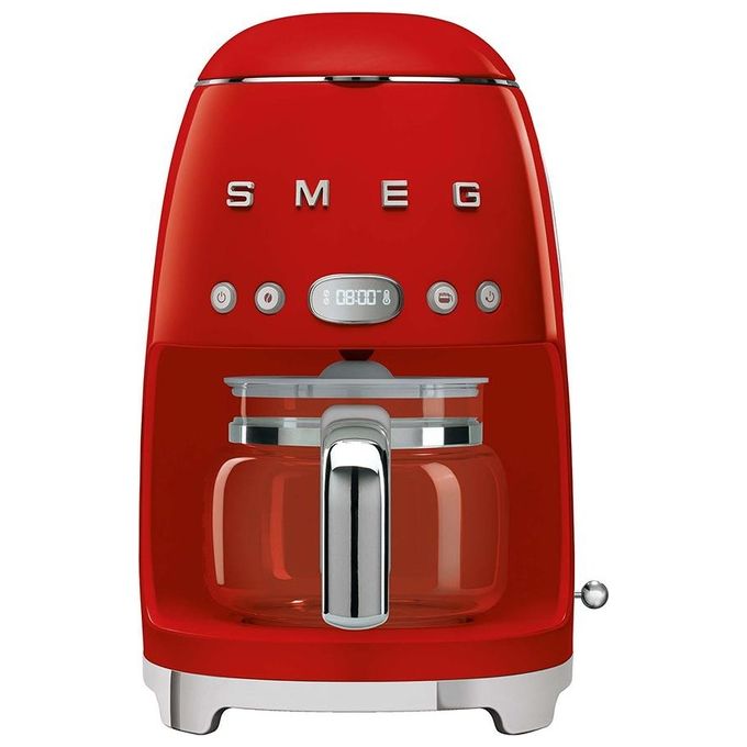 Image of Smeg DCF02RDEU Macchina per Caffe' Automatica con Filtro 1.4 Litri Rosso