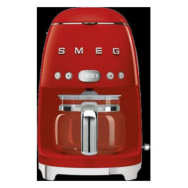 DCF02RDEU Macchina per Caffe' Automatica con Filtro 1.4 Litri Rosso