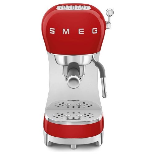 ECF02RDEU Macchina da Caffe' Espresso Made in Italy Rosso