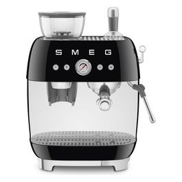 EGF03BLEU Macchina da Caffe' Espresso con Macina Caffe' Integrato Nero