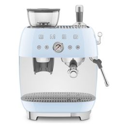 EGF03PBEU Macchina da Caffe' Espresso con Macina Caffe' Integrato Azzurro