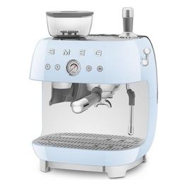EGF03PBEU Macchina da Caffe' Espresso con Macina Caffe' Integrato Azzurro