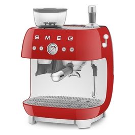 EGF03RDEU Macchina da Caffe' Espresso con Macina Caffe' Integrato Rosso