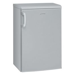 Smeg FA120ES Frigorifero da Tavolo a Libera Installazione Estetica Universale Capacita' 120 Litri Silver Classe energetica E (A+) Statico Cerniera Destra Silver