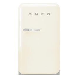 Smeg FAB10RCR5 Estetica 50s Style Frigorifero Monoporta Statico Capacità 122 Litri Classe energetica E 97 cm Cerniera a Destra Panna