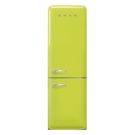 FAB32RLI5 Estetica 50s Style Frigorifero Combinato Capacità 331 Litri Classe energetica D 196,8 cm Total No Frost Cerniera a Destra Verde Lime