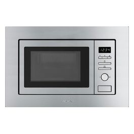 Smeg FMI020X Forno a Microonde Multifunzione da Incasso Estetica Universale Capacita' 20 Litri Classe energetica  5 Programmi   60 cm Acciaio Inox