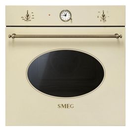 SF800PO Forno Elettrico Multifunzione da Incasso Estetica Coloniale Capacita' 70 Litri Classe energetica A 6 Programmi  60 cm Panna