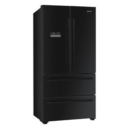 Smeg FQ55FNDF Estetica Universale Frigorifero Side by Side 2 Cassetti Capacità 539 Litri Classe energetica F 182,5 cm Nero