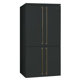 FQ60CAO5 Estetica Coloniale Frigorifero Side by Side 4 Porte Capacità 572 Litri Classe energetica F 182 cm Total No Frost Antracite