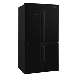 FQ60NDF Frigorifero Side by Side Quattro Porte Capacita' 572 Litri Classe energetica F Total No Frost MultiFlow 182 cm Nero