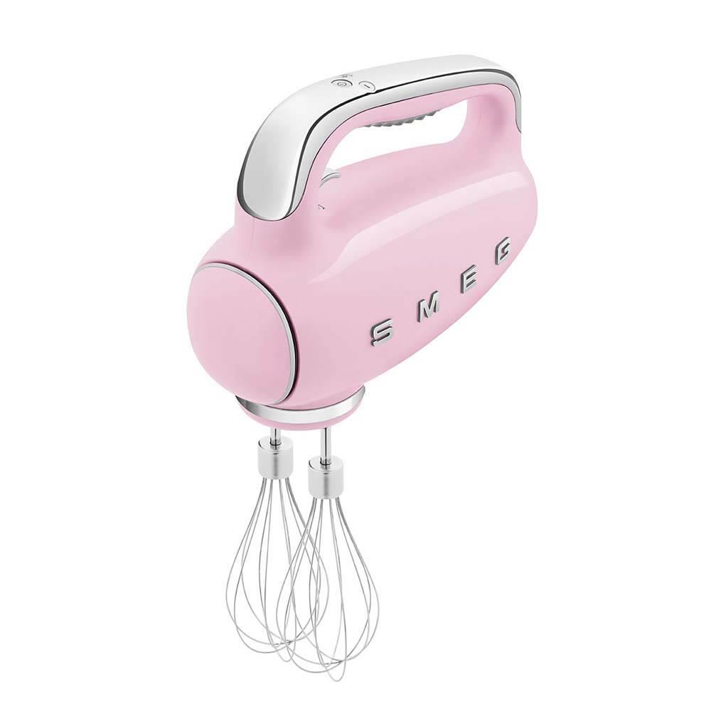 Smeg HMF01PKEU Sbattitore Elettrico Rosa 50's Style