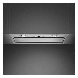 Smeg KICGR70X Estetica Universale Cappa Aspirante da Incasso Classe energetica A 3 Velocita Illuminazione LED 70 cm Acciaio Inox