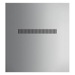 Kit schienale inox per cucine Sinfonia 70x75x 3,5cm