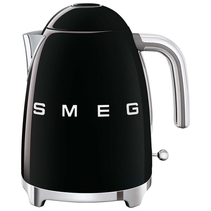 Smeg KLF03BLEU Estetica 50's Style Bollitore Elettrico Capacita' 1,7 Litri 7 Tazze Potenza 2400 W Nero