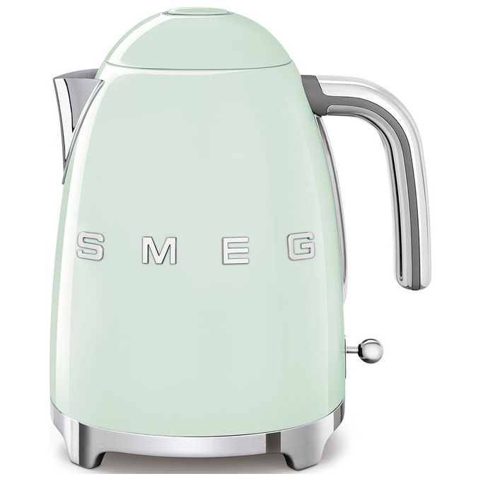 Smeg KLF03PGEU Estetica 50's Style Bollitore Elettrico Capacita' 1,7 Litri 7 Tazze Potenza 2400 W Verde Pastello