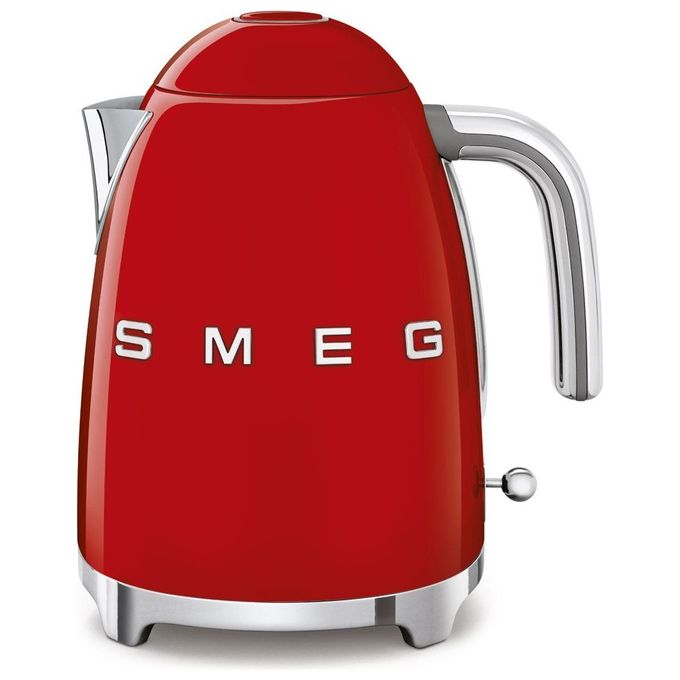 Smeg KLF03RDEU Estetica 50's Style Bollitore Elettrico Capacita' 1,7 Litri 7 Tazze Potenza 2400 W Rosso