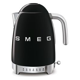 KLF04BLEU Estetica 50's Style Bollitore Elettrico a Temperatura Variabile Capacita' 1,7 Litri 7 Tazze Potenza 2400 W Nero