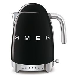 KLF04BLEU Estetica 50's Style Bollitore Elettrico a Temperatura Variabile Capacita' 1,7 Litri 7 Tazze Potenza 2400 W Nero