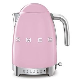 KLF04PKEU Estetica 50's Style Bollitore Elettrico a Temperatura Variabile Capacita' 1,7 Litri 7 Tazze Potenza 2400 W Rosa