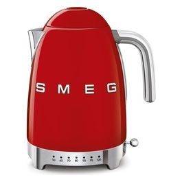 KLF04RDEU Estetica 50's Style Bollitore Elettrico a Temperatura Variabile Capacita' 1,7 Litri 7 Tazze Potenza 2400 W Rosso