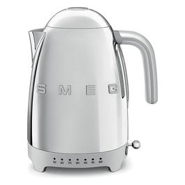 KLF04SSEU Estetica 50's Style Bollitore Elettrico a Temperatura Variabile Capacita' 1,7 Litri 7 Tazze Potenza 2400 W Acciaio Inox