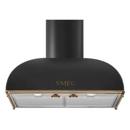 KS59AOE2 Estetica Coloniale Cappa Aspirante a Parete Classe energetica A 3 Velocita Illuminazione Led 60 cm Antracite