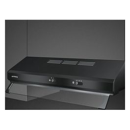 KSEC61NE3 Cappa Cucina Filtrante Sottopensile Incasso Larghezza 60 cm Profondità 49 cm Classe C colore Nero