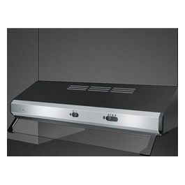 Smeg KSEC61XE2 Cappa da Incasso a Vista Aspirante Estetica Universale Classe energetica D 3 Velocita' Illuminazione LED 60 cm Acciaio Inox