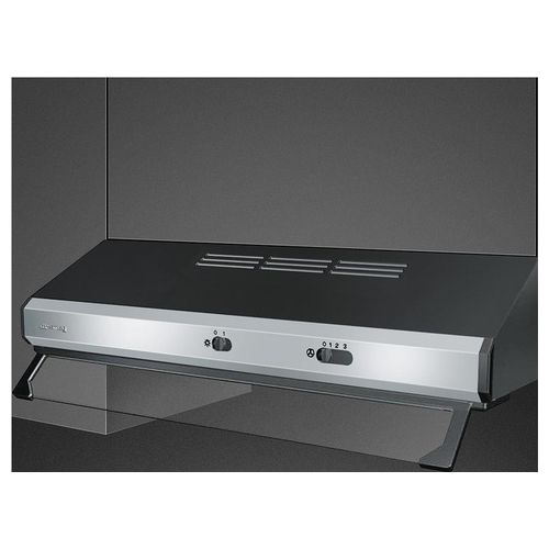 KSEC61XE3 Cappa Cucina Filtrante Sottopensile Incasso Larghezza 60 cm Profondità 49 cm Classe C colore Nero / Inox