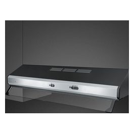 KSEC81XE3 Cappa Cucina Aspirante Sottopensile Incasso Larghezza 80 cm Profondità 49 cm Classe C colore Inox / Nero