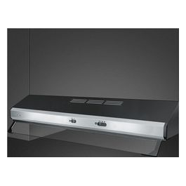 KSEC91XE3 Cappa Cucina Aspirante Semi-integrata Larghezza 90 cm Classe E colore Inox/Nero