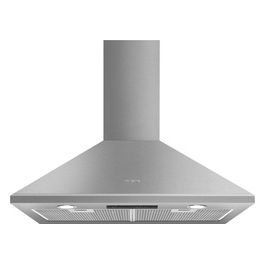 KSED75XE Cappa a Parete Aspirante Estetica Universale Classe energetica B 3 Velocita' Illuminazione LED 70 cm Acciaio Inox