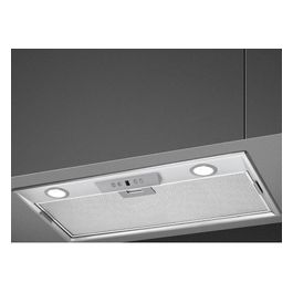 Smeg KSEG5XSA Cappa da Incasso a Gruppo Aspirante Estetica Universale Classe energetica C 3 Velocita' Illuminazione LED Velocita' Intensiva 52 cm Acciaio Inox