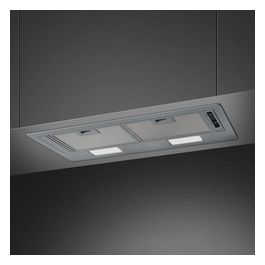 KSG70E Cappa da Incasso a Gruppo Aspirante Estetica Universale Classe energetica C 3 Velocita' Illuminazione LED 73 cm Silver