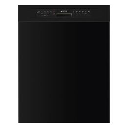 Smeg LSP292DN Estetica Universale Lavastoviglie da Incasso Sottotop 13 Coperti Classe energetica D 5 Programmi 60 cm Nero