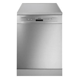 Smeg LVS292DX Estetica Universale Lavastoviglie Libera Installazione 13 Coperti Classe energetica D 5 Programmi 60 cm Inox